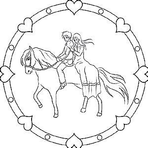 Ausmalbilder pferde und ponys, stute, fohlen und esel. Pferde und Ponys - Gratis Mandalas als Ausmalbilder für ...