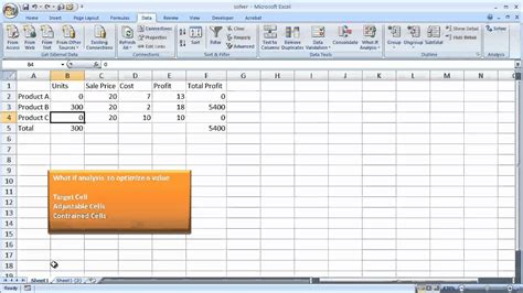 What is optimization in excel? Use the Excel Solver Tool - YouTube