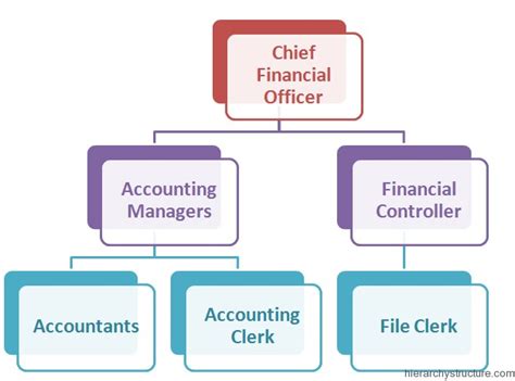 Hierarchy Of Accounting Jobs Titles Hierarchy Structure