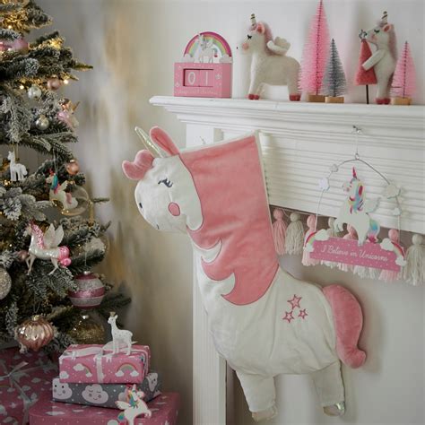 Betty The Rainbow Unicorn Christmas Stocking