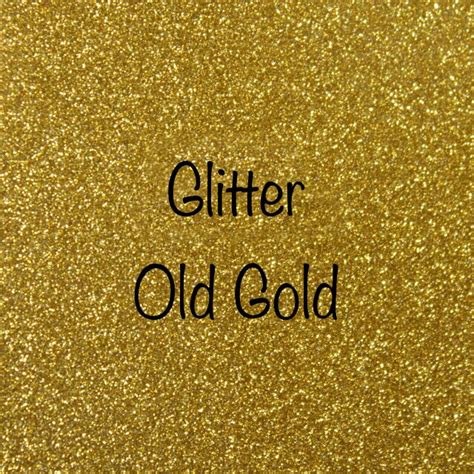 Siser Glitter Htv Old Gold Craft Enablers