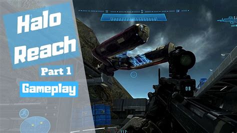 Halo The Master Chief Collection Halo Reach Gameplay Part 1 Co Op Mode