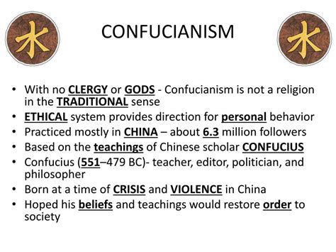 Ppt Confucianism Powerpoint Presentation Free Download Id2220406