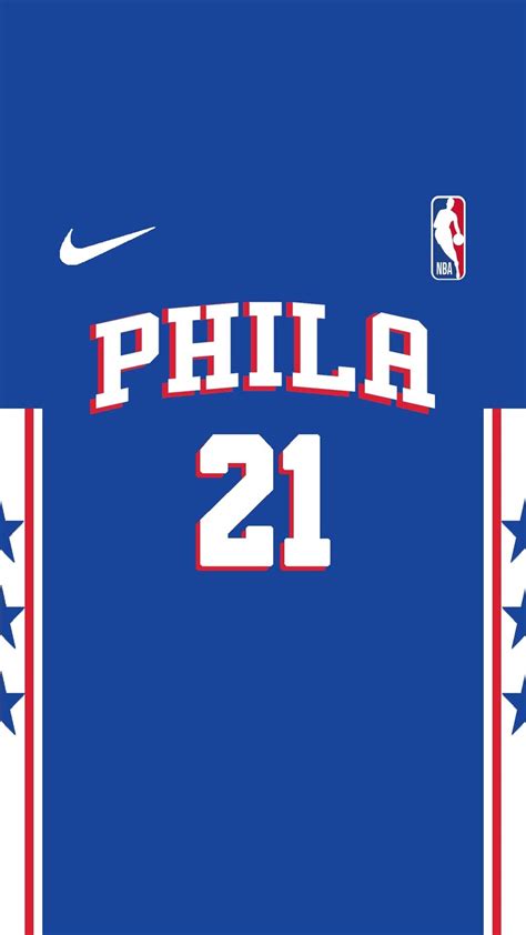 Vintage philadelphia sixers basketball jersey #3 iverson nba champion size s. Sixers Embiid (With images) | Nba wallpapers, Nba players ...