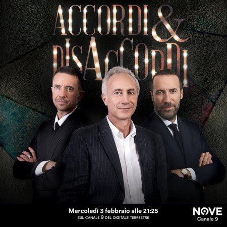 Una volta scaricata l'app, aprila. Accordi e disaccordi (3 febbraio) stasera su Nove: ospiti ...