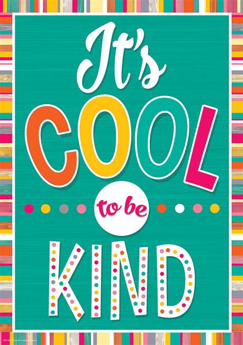 Its Cool To Be Kind Positive Poster Teacher Created Resources