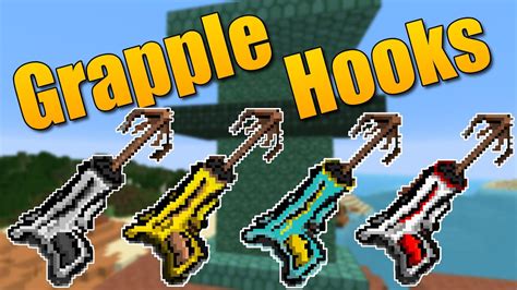 Grapple Hooks Mod De Ganchos Minecraft 110211019419189