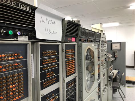 Univac 1219 B Military Mainframe Computer Circa 1965 Its A General