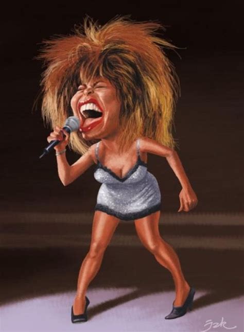 ~ Tina Turner Funny Caricatures Celebrity Caricatures Caricature Artist