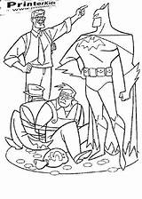 Coloring Bank Robber Sketchite Credit Larger Batman sketch template