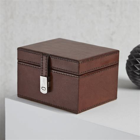 Leather Stud Box By Life Of Riley