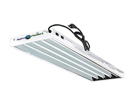 Hydro crunch t5 4x8 fluorescents are built with 95% reflective aluminum interior to maximize light intensity and distribution and is perfect for the vegetative reviewed in the united states on march 19, 2017. Hydroplanet T5 Growing Fixture 4-FT 4-LAMP Fluorescent ...