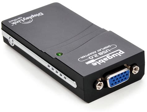 Plugable Usb To Vga Video Graphics Adapter For Multiple Displays Up To