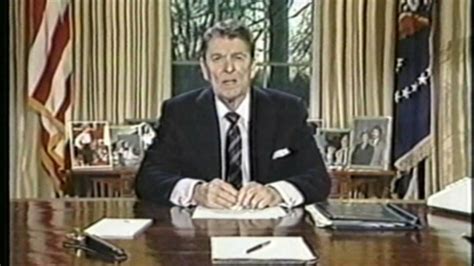 Ronald Reagan Space Shuttle Challenger Explosion Speech 1281986