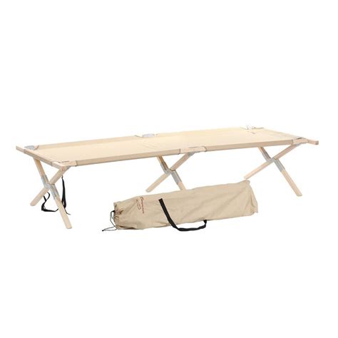 An Outdoor Table With A Bag On It