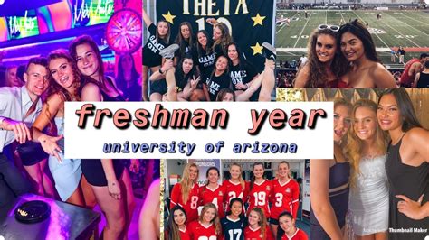 Freshman Year University Of Arizona Youtube