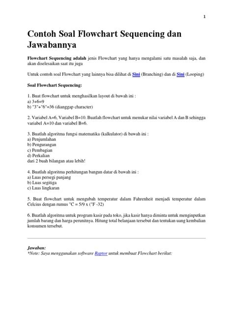 Akan tetapi, perkembangan ilmu matematika juga terjadi. Contoh Soal Algoritma Perulangan Dan Jawabannya - Guru ...