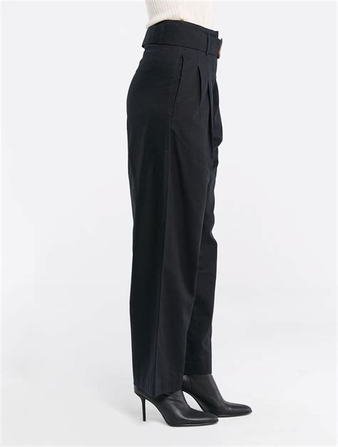 Sleek Solid Linen Wide Leg Pants Womens Pants Lattelierstore