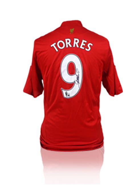 Fernando torres is a spanish professional soccer player, currently a forward/striker for english premier league team chelsea. Fernando Torres signed Liverpool shirt - Pro Sports ...