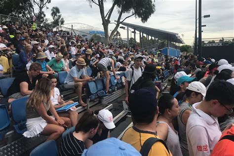 The Outer Courts At The Australian Open Deliver Up Close And Personal