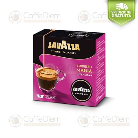 Stimulate your senses with our exciting coffee solutions. Original Lavazza A Modo Mio Magia Box of 12 Espresso ...