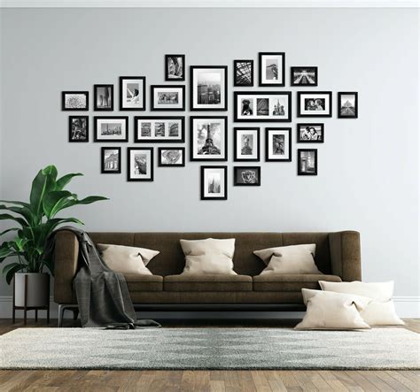 Large Set 25pcs 18pcs & 15pcs Multi Picture Photo Wall Frames Collage (Black) | eBay | Frame ...