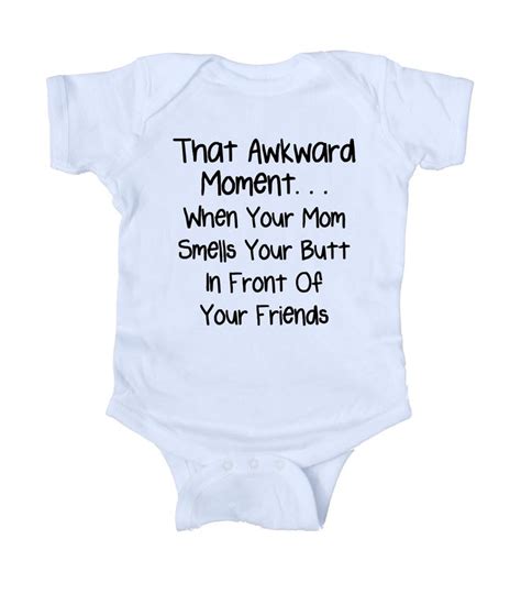 That Awkward Moment Baby Bodysuit Funny Cute Awesome Newborn Infant