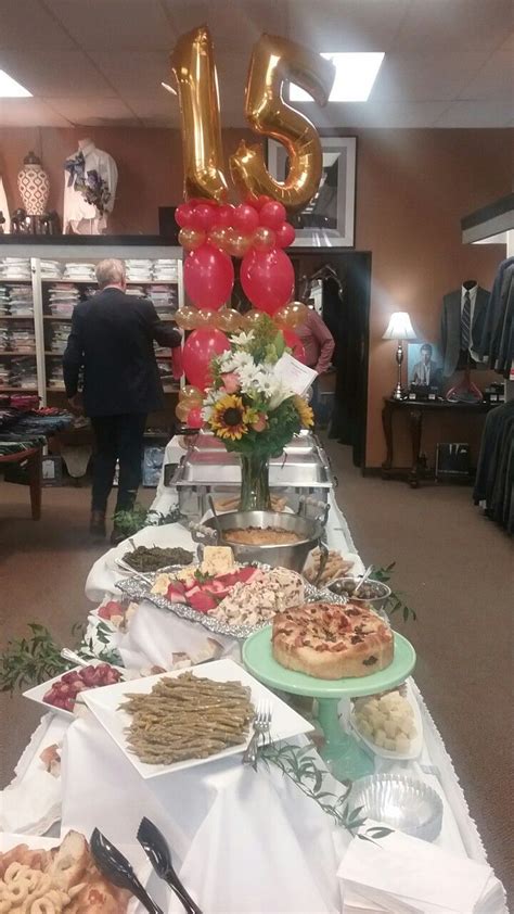 15th Year Anniversary Celebration At Lapels A Fine Mens Clothier In