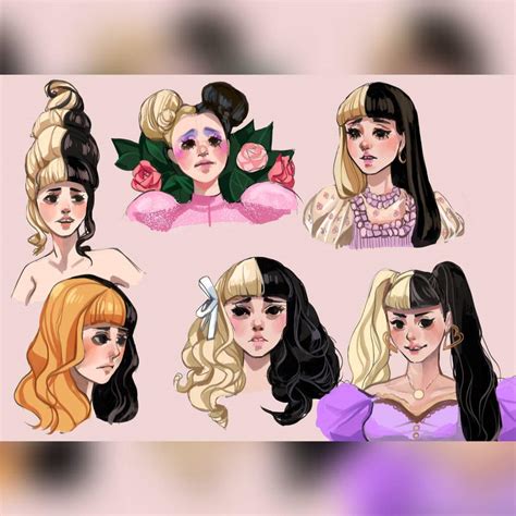 Melanie martinez anime mel martinez melanie martinez songs melanie martinez drawings crybaby melanie martinez sketch painting artist painting album cry baby cool.marrow moody on instagram: Melanie Martinez K-12 hairstyles | Arts And OCs Amino