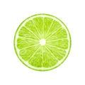Whole fresh green lime - Free Stock Image