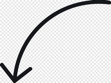 Arrow Curve Curved Arrow Tool Curved Arrow Illustration Angle Text