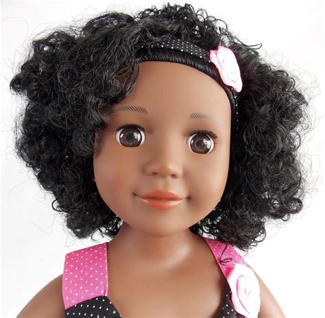 Each style of hair is made in the same basic way. Curly Hair Dolls, Black Dolls, Biracial Dolls, Dolls with ...