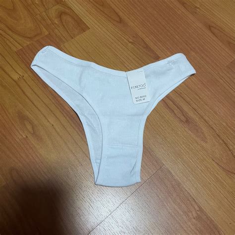 Brand New White Panty Panties Thong Womens Fashion New Undergarments