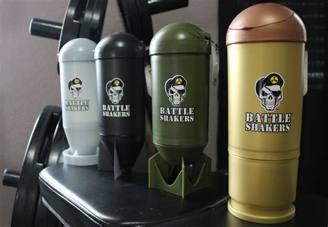 Battle Shakers: The Most Bombastic Shaker Bottles on the Planet
