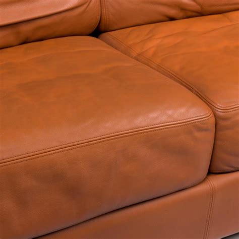 Sofas mit schlaffunktion bieten platz für mehrere übernachtungsgäste. De Sede Ds 17 Designer Leder Sofa Garnitur Cognac ...