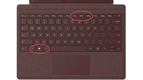 Press and hold the power button on the right side of the pixel. How to take a screenshot using a Microsoft Surface ...