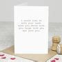 I Like Your Laugh Valentine S Day Card By Slice Of Pie Designs Notonthehighstreet Com