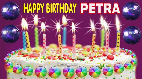 Happy Birthday Petra Telegraph