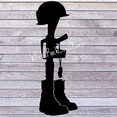 Military Fallen Soldier Svg Eps Png Dxf Soldier Military War Etsy Canada