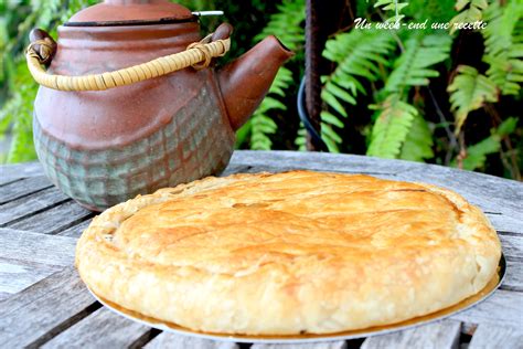 Galette crème damande fruits rouges Un week end une recette