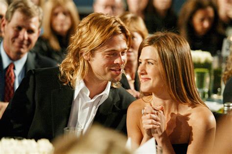 Jennifer Aniston Y Brad Pitt En Los Globos De Oro El Reencuentro Más