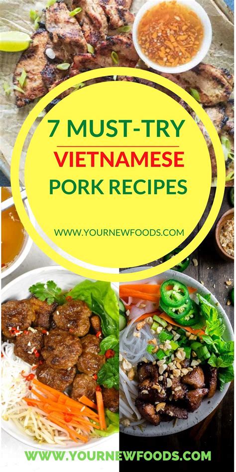 Vibrant Vietnamese Pork Recipes Unlock The Secrets Of Vietnamese Cuisine