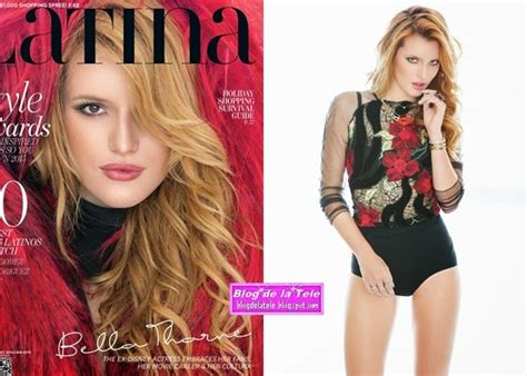 Blog De La Tele Bella Thorne Es Intensa En La Revista Latina Noviembre