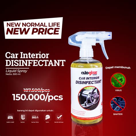 Desinfektan Spray 500 ML | Produk | Autoglaze | Salon Mobil Jakarta