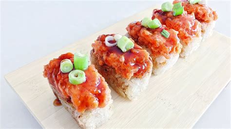 Homemade Easy Crispy Rice Spicy Tuna Recipe For You