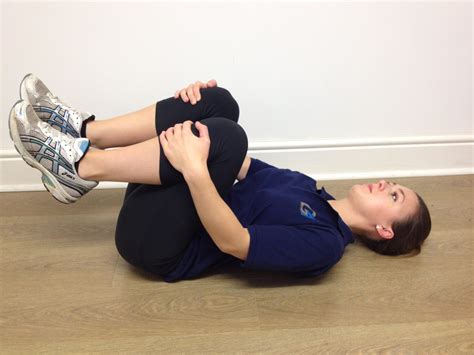Lumbar Spine Flexion Lying G4 Physiotherapy Fitness