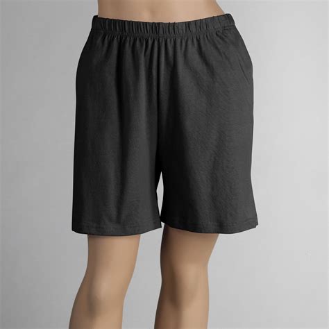 Basic Editions Womens Casual Knit Shorts