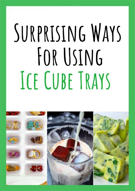 12 Surprising Ways To Use Ice Cube Trays