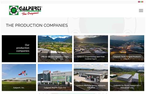The Production Companies Galperti Group