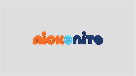 Nick At Nite Logo 2009 2012 Download Free 3d Model By